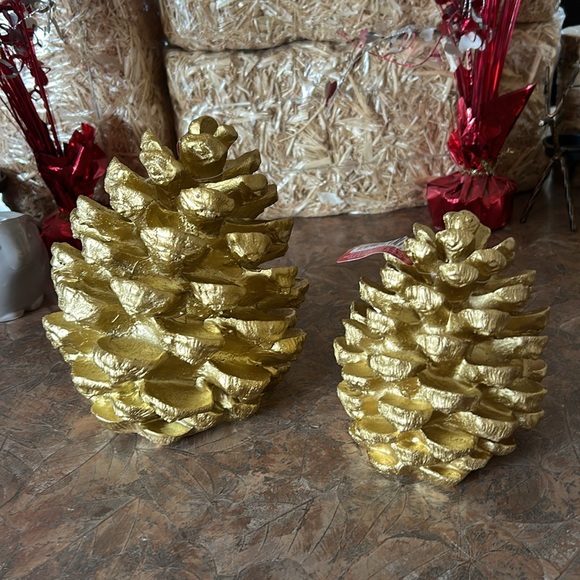 Ashland Gold Pinecone Festive and Warm Decorative Set - Picture 8 of 8